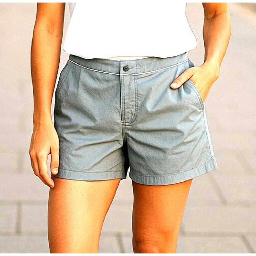 Patagonia‎ Shorts Womens 14 Blue Three Pocket Nylon